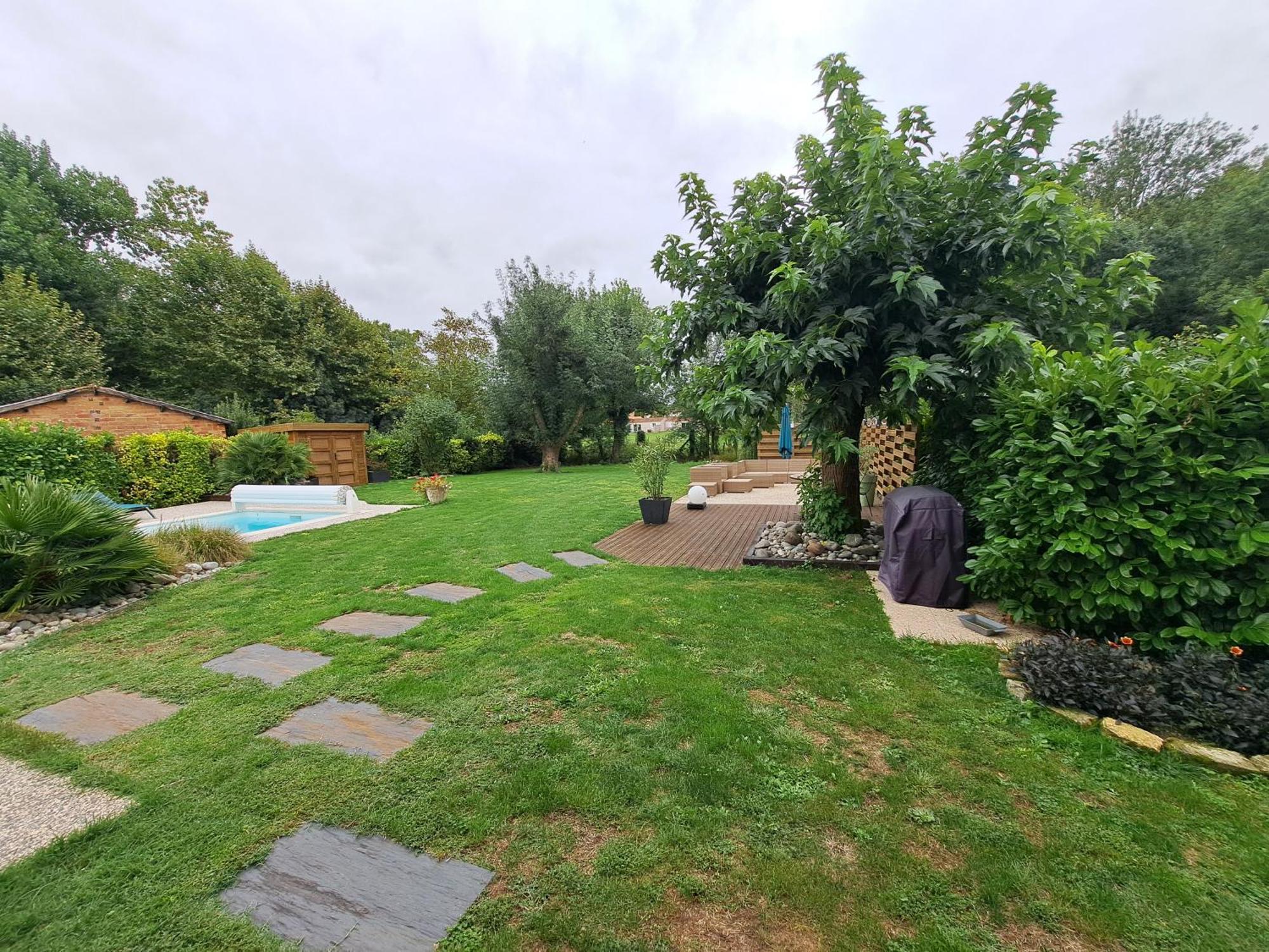 Chambre D Hote La Riviere 45M2 Jardin Et Piscine Aigrefeuille-dʼAunis Exteriör bild